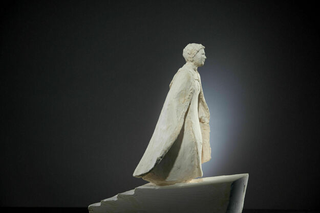 Skisse 3 Rose statue Foto John Andresen